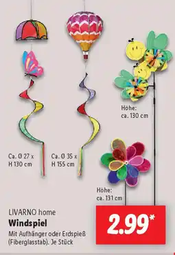 Lidl LIVARNO home Windspiel Angebot