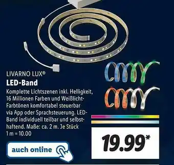 Lidl Livarno Lux Led-band Angebot