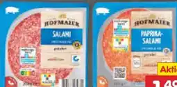 Netto Marken-Discount Hofmaier Salami-Aufschnitt Angebot
