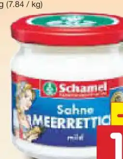 Netto Marken-Discount Schamel Sahne-Meerrettich Angebot