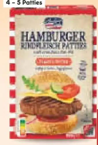 Netto Marken-Discount American Style Hamburger Patties Angebot