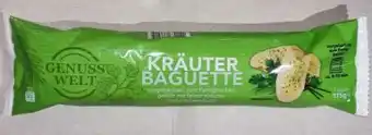 Netto Marken-Discount Genuss Welt Kräuterbaguette Angebot