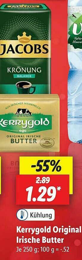 kerrygold original irische butter angebot bei lidl