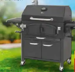 Netto Marken-Discount El Fuego Holzkohlegrill-Smoker Grand Ontario Angebot