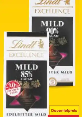 Netto Marken-Discount Lindt Excellence Tafelschokolade Angebot