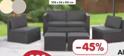 Netto Marken-Discount Juskys Polyrattan Lounge Salou Angebot