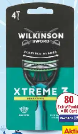 Netto Marken-Discount Wilkinson Sword Xtreme 3 Rasierer Angebot