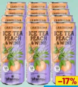 Netto Marken-Discount Pfanner Carissima Ice Tea Peach & Wine Spritz Angebot