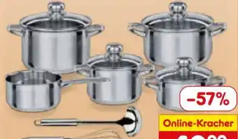 Netto Marken-Discount GSW Kochtopf-Set Silver Star 11-teiliges Angebot