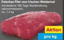 Netto Marken-Discount Falsches Filet vom Irischen Weiderind Angebot