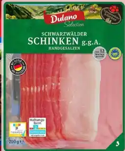 Lidl Dulano Selection Schwarzwälder Schinken Angebot
