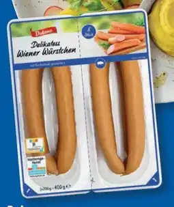 Lidl Dulano Delikatess Wiener Würstchen Angebot