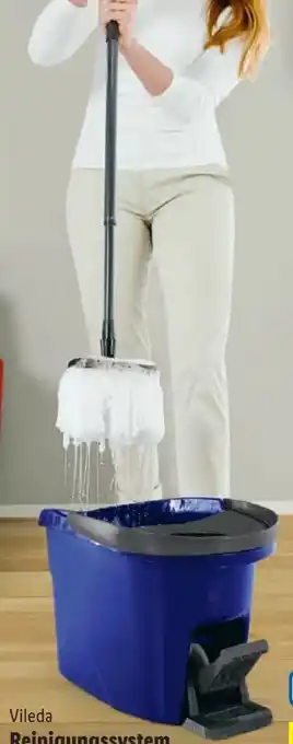 Lidl Vileda Reinigungssystem Easy-Wring & Clean Angebot