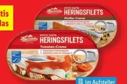 Lidl Hawesta Heringsfilets Tomaten-Creme Angebot