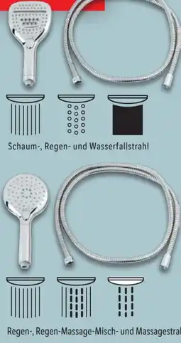 Lidl Livarno Home Multifunktionsbrause Set Angebot