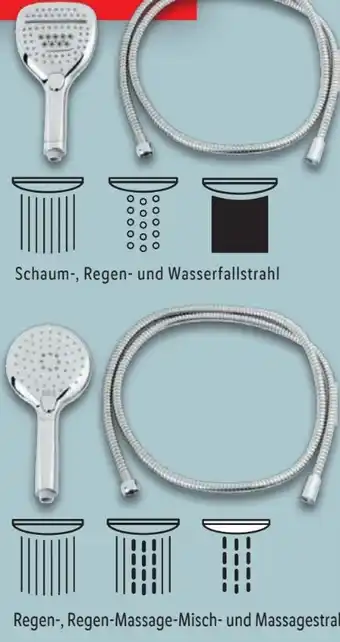 Lidl Livarno Home Multifunktionsbrause Set Angebot
