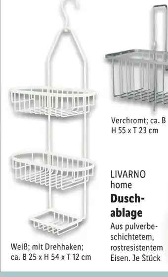 Lidl Livarno Home Duschablage Angebot