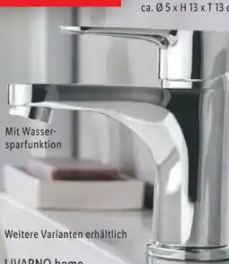 Lidl Livarno Home Einhebel-Armatur Angebot
