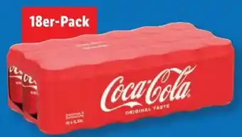 Lidl Coca-Cola Original Taste Angebot