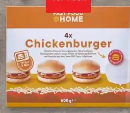 Lidl Fast Food Home Chickenburger Angebot