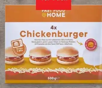 Lidl Fast Food Home Chickenburger Angebot