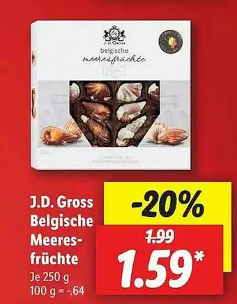 Lidl J.d. Gross Belgische Meeresfrüchte Angebot