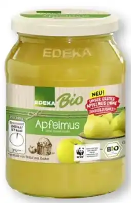 Scheck-in-Center Edeka Bio Apfelmus Angebot