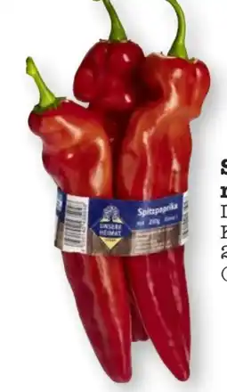 Scheck-in-Center Unsere Heimat Spitzpaprika rot Angebot