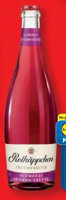 Lidl Rotkäppchen Fruchtsecco Schwarze Johannisbeere Angebot