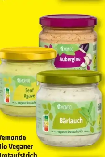 Lidl Vemondo Bio Veganer Brotaufstrich Angebot