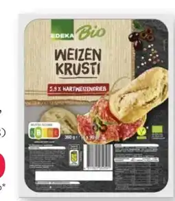 Scheck-in-Center Edeka Bio Weizen Krusti Angebot