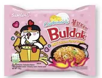 Scheck-in-Center Samyang Instantnudeln Buldak Carbonara Angebot