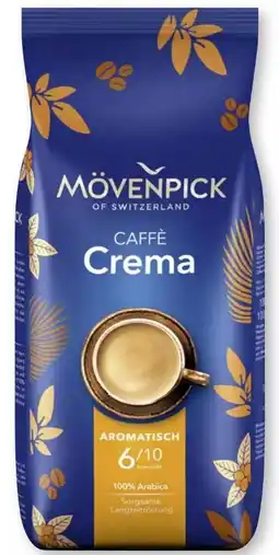 Scheck-in-Center Mövenpick Caffè Crema Angebot