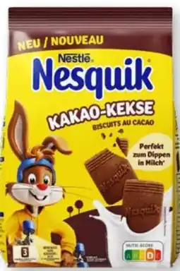 Scheck-in-Center Nestlé Nesquik Kakao-Kekse Angebot
