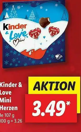 Lidl Kinder & Love Mini Herzen Angebot