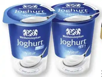 Scheck-in-Center Weihenstephan Joghurt Angebot