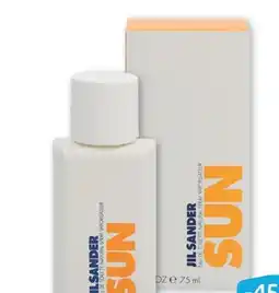 Scheck-in-Center Jil Sander Sun EdT Angebot
