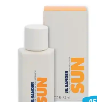 Scheck-in-Center Jil Sander Sun EdT Angebot
