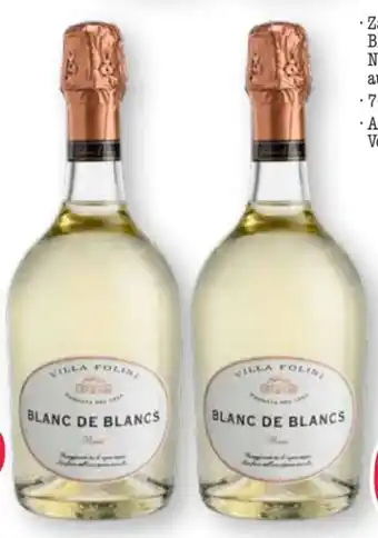 Scheck-in-Center Villa Folini Spumante Blanc de Blancs Angebot