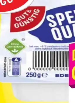 Edeka Gut & Günstig Speisequark Angebot