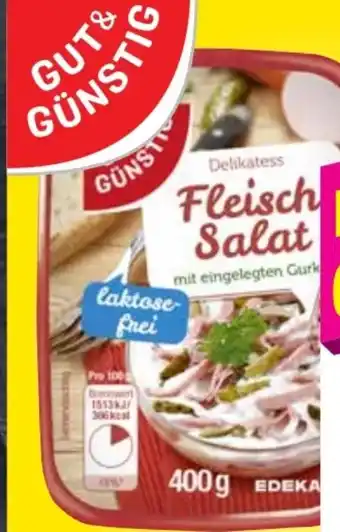 Edeka Gut & Günstig Delikatess Fleischsalat Angebot