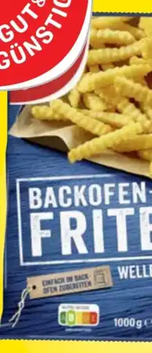 Edeka Gut & Günstig Backofen-Frites Wellenschnitt Angebot