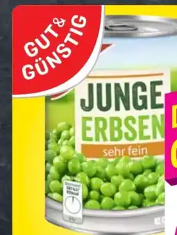 Edeka Gut & Günstig Erbsen Angebot