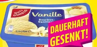 Edeka Gut & Günstig Bourbon Vanilleeis Angebot