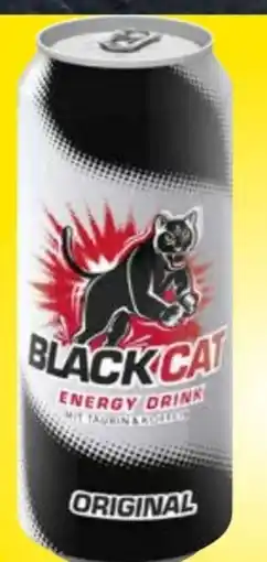 Edeka Black Cat Energy Drink Original Angebot