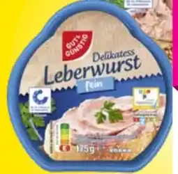 Edeka Gut & Günstig Delikatess Leberwurst Angebot