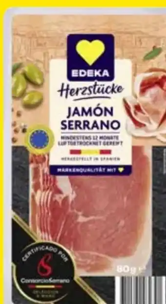 Edeka Edeka Herzstücke Jamon Serrano Schinken Angebot