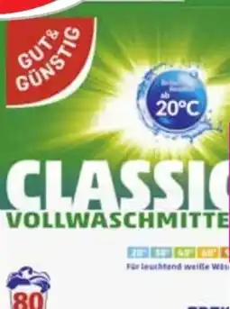 Edeka Gut & Günstig Vollwaschmittel Ultra Pulver Angebot