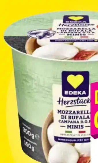 Edeka Edeka Herzstücke Mozzarella di Bufala Campana Angebot
