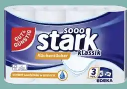 Edeka Gut & Günstig Sooo stark klassik Küchentücher Angebot
